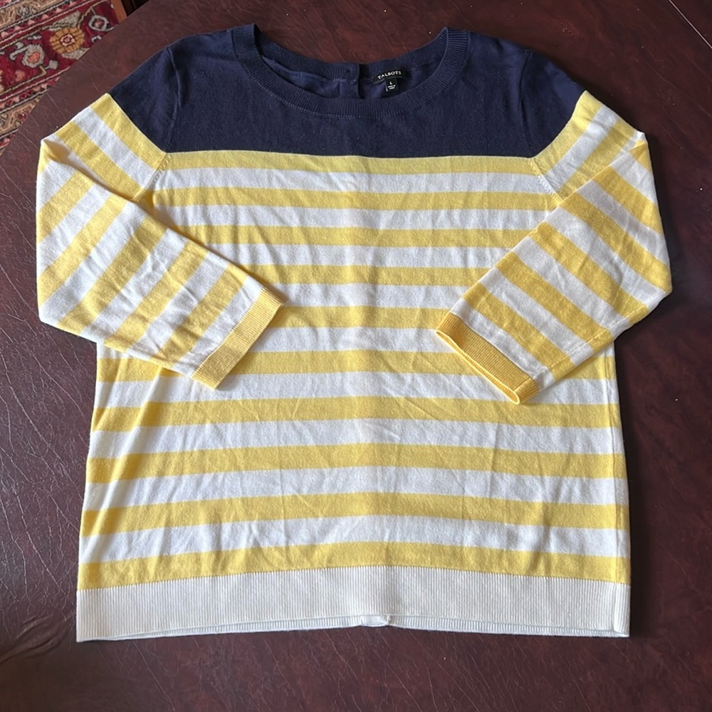 Talbots 3/4 sleeve sweater